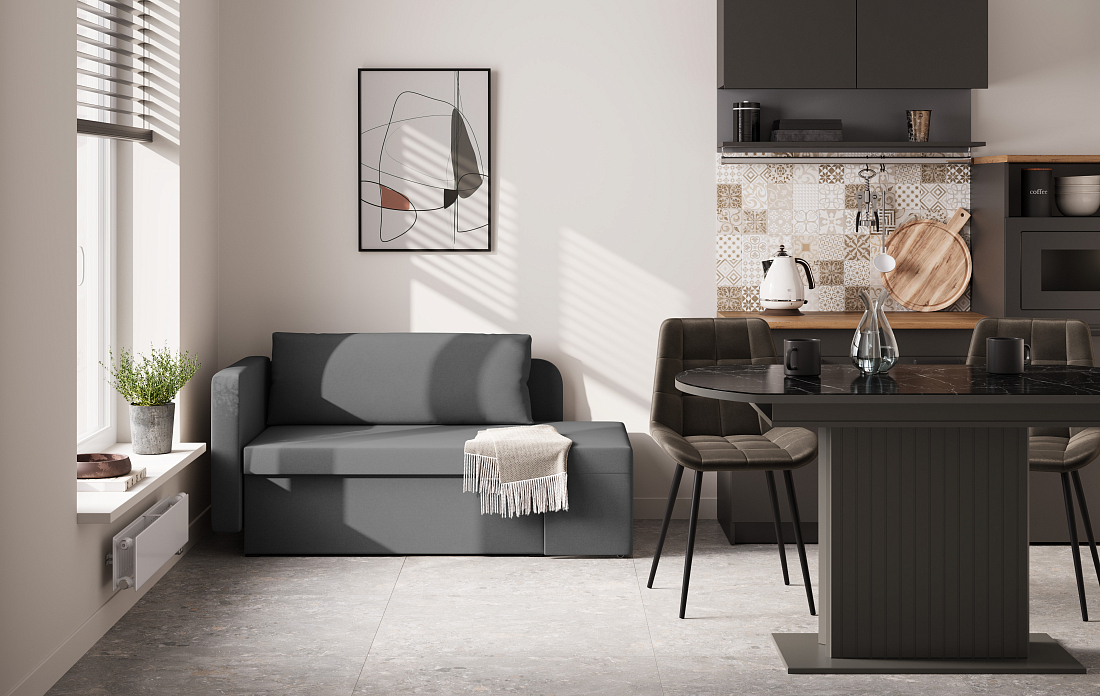 Мася - 2 / тахта велюр parma 25 серый